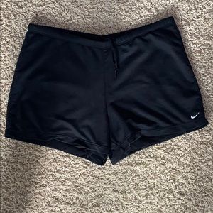 Nike black athletic shorts